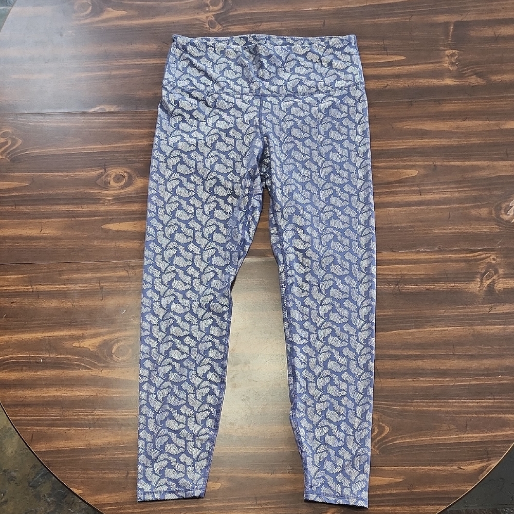 Purple Patterned Women’s Leggings